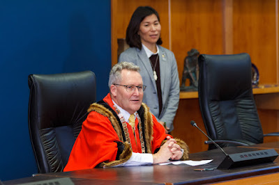 Photo from the Saitama Schools' Visit to Hamilton City Council, Hamilton, New Zealand. Taken: Tuesday, 7 August 2018. Photography: Mike Walen / KeyImagery Photography. Copyright: © Hamilton City Council
