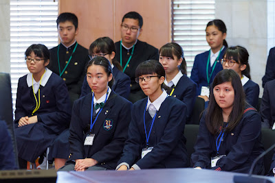 Photo from the Saitama Schools' Visit to Hamilton City Council, Hamilton, New Zealand. Taken: Tuesday, 7 August 2018. Photography: Mike Walen / KeyImagery Photography. Copyright: © Hamilton City Council