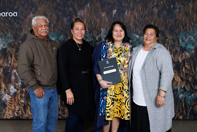 Photo from the TWoA Tāmaki Makaurau 2023 Graduations (Ceremony 3 @ 8pm), held at the Due Drop Events Centre, Manukau, Auckland, New Zealand on Wednesday, 7 June, 2023. Photo: Mike Walen / KeyImagery Photography. Copyright: © Te Wānanga o Aotearoa.