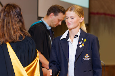 Photo from the Waikato Diocesan Junior Prize-giving 2022 event held at Waikato Diocesan School for Girls, Hamilton, New Zealand, on Tuesday, 13 December, 2022.  Photo: Mike Walen / KeyImagery Photography. Copyright © Waikato Diocesan School for Girls.