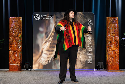 Photo from the TWoA Tainui 2025 Graduations (Ceremony 1 @ 10am) held at Claudelands Event Centre in Hamilton, Waikato, New Zealand on Tuesday, 29 April, 2025. Photography by Mike Walen / KeyImagery Photography. Copyright: © 2025 Te Wānanga o Aotearoa.