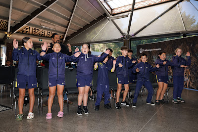 Photo from the TWoA Waiariki 2023 Graduations (Waiwhero), held at Te Puia, Rotorua, Bay of Plenty, New Zealand on Friday, 12 May, 2023. Photo: Mike Walen / KeyImagery Photography. Copyright: © Te Wānanga o Aotearoa.