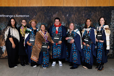 Photo from the TWoA Tāmaki Makaurau 2023 Graduations (Ceremony 4 @ 10am), held at the Due Drop Events Centre, Manukau, Auckland, New Zealand on Thursday, 8 June, 2023. Photo: Mike Walen / KeyImagery Photography. Copyright: © Te Wānanga o Aotearoa.