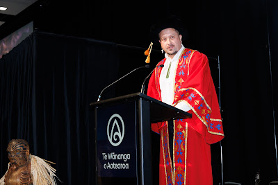 Photo from the TWoA Tainui 2025 Graduations (Ceremony 1 @ 10am) held at Claudelands Event Centre in Hamilton, Waikato, New Zealand on Tuesday, 29 April, 2025. Photography by Mike Walen / KeyImagery Photography. Copyright: © 2025 Te Wānanga o Aotearoa.