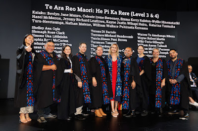 Photo from the TWoA Tāmaki Makaurau 2024 Graduations (Ceremony 3 @ 2pm), held at Church Unlimited, Glendene, Auckland, New Zealand on Tuesday, 25 June, 2024. Photo: Mike Walen / KeyImagery Photography. Copyright: © Te Wānanga o Aotearoa.