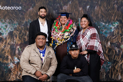 Photo from the TWoA Tāmaki Makaurau 2023 Graduations (Ceremony 1 @ 10am), held at the Due Drop Events Centre, Manukau, Auckland, New Zealand on Wednesday, 7 June, 2023. Photo: Mike Walen / KeyImagery Photography. Copyright: © Te Wānanga o Aotearoa.