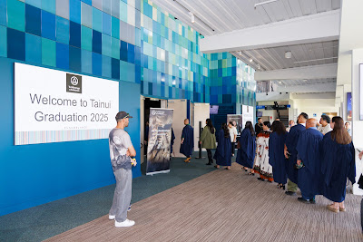 Photo from the TWoA Tainui 2025 Graduations (Ceremony 1 @ 10am) held at Claudelands Event Centre in Hamilton, Waikato, New Zealand on Tuesday, 29 April, 2025. Photography by Mike Walen / KeyImagery Photography. Copyright: © 2025 Te Wānanga o Aotearoa.