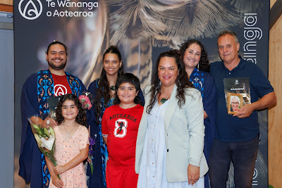 Photo from the TWoA Te Tai Tokerau (Kaitaia) 2025 Graduation held at Te Kura Kaupapa Maori o Pukemiro in Kaitaia, Northland, New Zealand on Monday, 14 April, 2025. Photo by Mike Walen / KeyImagery Photography. Copyright: © 2025 Te Wānanga o Aotearoa.