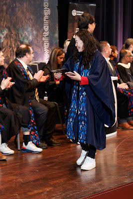Photo from the TWoA Tāmaki Makaurau 2023 Graduations (Ceremony 2 @ 3pm), held at the Due Drop Events Centre, Manukau, Auckland, New Zealand on Wednesday, 7 June, 2023. Photo: Mike Walen / KeyImagery Photography. Copyright: © Te Wānanga o Aotearoa.