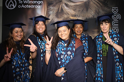Booth photo from the TWoA Tainui 2025 Graduations (Ceremony 3 @ 10am) held at Claudelands Event Centre in Hamilton, Waikato, New Zealand on Wednesday, 30 April, 2025. Photography by InstaBooth / KeyImagery Photography. Copyright: © 2025 Te Wānanga o Aotearoa.