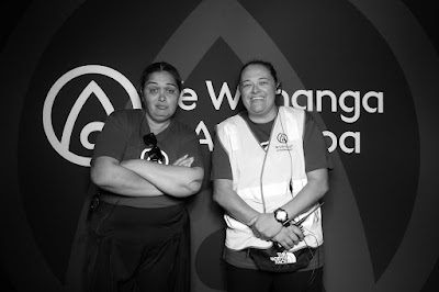 Booth photo from the TWoA Te Tai Tokerau (Kaitaia) 2025 Graduation held at Te Kura Kaupapa Maori o Pukemiro in Kaitaia, Northland, New Zealand on Monday, 14 April, 2025. Photo by InstaBooth / KeyImagery Photography. Copyright: © 2025 Te Wānanga o Aotearoa.