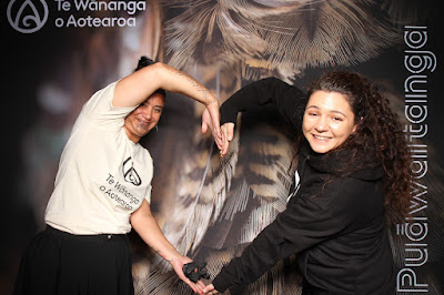 Booth photo from Ceremony 1 of the TWoA Tāmaki Makaurau 2025 Graduations (March 2025) held at the Mangere Arts Centre in Auckland, New Zealand on Wednesday, 12 March, 2025. Photo: InstaBooth by KeyImagery Photography. Copyright: © 2025 Te Wānanga o Aotearoa.
