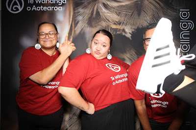 Booth photo from the TWoA Tainui 2025 Graduations (Ceremony 3 @ 10am) held at Claudelands Event Centre in Hamilton, Waikato, New Zealand on Wednesday, 30 April, 2025. Photography by InstaBooth / KeyImagery Photography. Copyright: © 2025 Te Wānanga o Aotearoa.