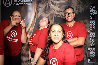 Booth photo from the TWoA Tainui 2025 Graduations (Ceremony 3 @ 10am) held at Claudelands Event Centre in Hamilton, Waikato, New Zealand on Wednesday, 30 April, 2025. Photography by InstaBooth / KeyImagery Photography. Copyright: © 2025 Te Wānanga o Aotearoa.