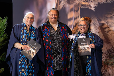 Photo from the TWoA Whirikoka 2024 Graduation (Gisborne), held at the War Memorial Theatre, Gisborne, East Coast, New Zealand on Wednesday, 16 April, 2025. Photo by Alick Saunders for KeyImagery Photography. Copyright: © 2025 Te Wānanga o Aotearoa.