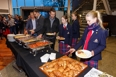 Photo from the Father/Daughter Breakfast held in the School Hall at Waikato Diocesan, Hamilton, New Zealand, on Friday 3rd August 2018.  Photo: Mike Walen / KeyImagery Photography. Copyright: © Waikato Diocesan School for Girls.