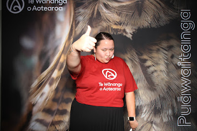 Booth photo from the TWoA Tainui 2025 Graduations (Ceremony 3 @ 10am) held at Claudelands Event Centre in Hamilton, Waikato, New Zealand on Wednesday, 30 April, 2025. Photography by InstaBooth / KeyImagery Photography. Copyright: © 2025 Te Wānanga o Aotearoa.