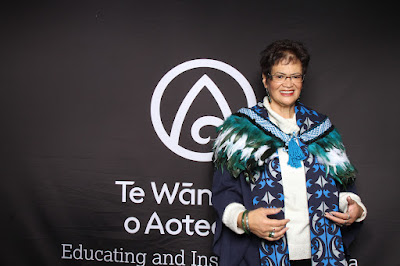 Photo from the TWoA Tāmaki Makaurau 2023 Graduations (Ceremony 5 @ 3pm), held at the Due Drop Events Centre, Manukau, Auckland, New Zealand on Thursday, 8 June, 2023. Photo: InstaBooth by KeyImagery Photography. Copyright: © Te Wānanga o Aotearoa.
