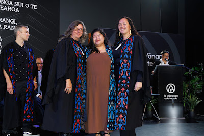 Photo from the TWoA Tāmaki Makaurau 2024 Graduations (Ceremony 5 @ 2pm), held at Church Unlimited, Glendene, Auckland, New Zealand on Wednesday, 26 June, 2024. Photo: Mike Walen / KeyImagery Photography. Copyright: © Te Wānanga o Aotearoa.