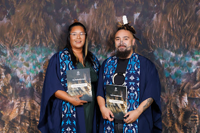 Photo from the TWoA Te Tai Tokerau (Kaikohe) 2025 Graduation held at the War Memorial Hall in Kaikohe, Northland, New Zealand on Tuesday, 15 April, 2025. Photo by Mike Walen / KeyImagery Photography. Copyright: © 2025 Te Wānanga o Aotearoa.