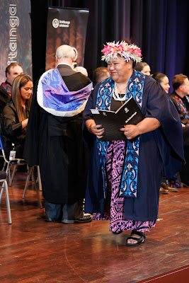 Photo from the TWoA Tāmaki Makaurau 2023 Graduations (Ceremony 2 @ 3pm), held at the Due Drop Events Centre, Manukau, Auckland, New Zealand on Wednesday, 7 June, 2023. Photo: Mike Walen / KeyImagery Photography. Copyright: © Te Wānanga o Aotearoa.