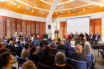 Photo from the Maaori Representatives Welcoming Ceremony held in the CIvic Reception Lounge, Hamilton City Council, Hamilton, New Zealand. Taken: Thursday, 11 October 2018. Photography: Mike Walen / KeyImagery Photography. Copyright: © Hamilton City Council.