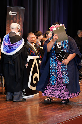 Photo from the TWoA Tāmaki Makaurau 2023 Graduations (Ceremony 2 @ 3pm), held at the Due Drop Events Centre, Manukau, Auckland, New Zealand on Wednesday, 7 June, 2023. Photo: Mike Walen / KeyImagery Photography. Copyright: © Te Wānanga o Aotearoa.