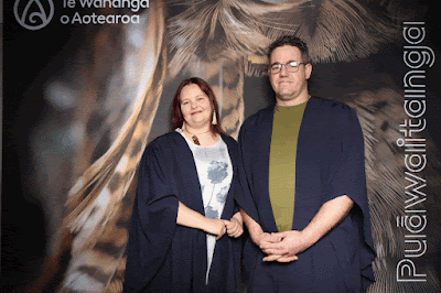 Booth photo from the TWoA Tainui 2025 Graduations (Ceremony 2 @ 2pm) held at Claudelands Event Centre in Hamilton, Waikato, New Zealand on Tuesday, 29 April, 2025. Photography by InstaBooth / KeyImagery Photography. Copyright: © 2025 Te Wānanga o Aotearoa.