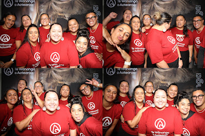 Booth photo from the TWoA Tainui 2025 Graduations (Ceremony 3 @ 10am) held at Claudelands Event Centre in Hamilton, Waikato, New Zealand on Wednesday, 30 April, 2025. Photography by InstaBooth / KeyImagery Photography. Copyright: © 2025 Te Wānanga o Aotearoa.