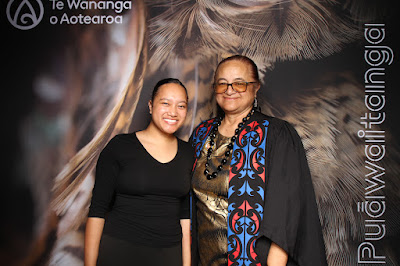 Booth photo from Ceremony 1 of the TWoA Tāmaki Makaurau 2025 Graduations (March 2025) held at the Mangere Arts Centre in Auckland, New Zealand on Wednesday, 12 March, 2025. Photo: InstaBooth by KeyImagery Photography. Copyright: © 2025 Te Wānanga o Aotearoa.