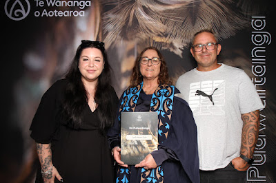 Booth photo from Ceremony 1 of the TWoA Tāmaki Makaurau 2025 Graduations (March 2025) held at the Mangere Arts Centre in Auckland, New Zealand on Wednesday, 12 March, 2025. Photo: InstaBooth by KeyImagery Photography. Copyright: © 2025 Te Wānanga o Aotearoa.