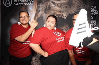 Booth photo from the TWoA Tainui 2025 Graduations (Ceremony 3 @ 10am) held at Claudelands Event Centre in Hamilton, Waikato, New Zealand on Wednesday, 30 April, 2025. Photography by InstaBooth / KeyImagery Photography. Copyright: © 2025 Te Wānanga o Aotearoa.