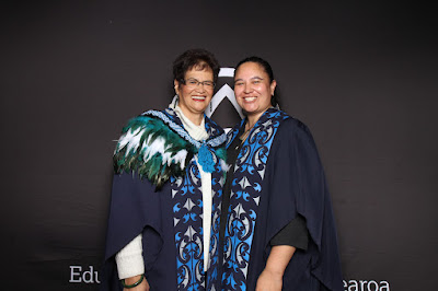 Photo from the TWoA Tāmaki Makaurau 2023 Graduations (Ceremony 5 @ 3pm), held at the Due Drop Events Centre, Manukau, Auckland, New Zealand on Thursday, 8 June, 2023. Photo: InstaBooth by KeyImagery Photography. Copyright: © Te Wānanga o Aotearoa.