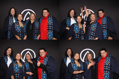 Photo from the TWoA Tāmaki Makaurau 2023 Graduations (Ceremony 4 @ 10am), held at the Due Drop Events Centre, Manukau, Auckland, New Zealand on Thursday, 8 June, 2023. Photo: InstaBooth by KeyImagery Photography. Copyright: © Te Wānanga o Aotearoa.