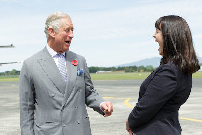 Photo from the 2015 Royal Visit at Hamilton Airport, Hamilton, New Zealand, on Sunday 8 November 2015.  Photo: Mike Walen / KeyImagery Photography. © Hamilton City Council