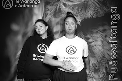 Booth photo from Ceremony 1 of the TWoA Tāmaki Makaurau 2025 Graduations (March 2025) held at the Mangere Arts Centre in Auckland, New Zealand on Wednesday, 12 March, 2025. Photo: InstaBooth by KeyImagery Photography. Copyright: © 2025 Te Wānanga o Aotearoa.