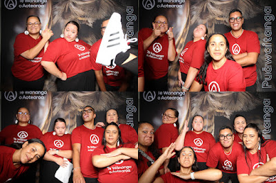 Booth photo from the TWoA Tainui 2025 Graduations (Ceremony 3 @ 10am) held at Claudelands Event Centre in Hamilton, Waikato, New Zealand on Wednesday, 30 April, 2025. Photography by InstaBooth / KeyImagery Photography. Copyright: © 2025 Te Wānanga o Aotearoa.