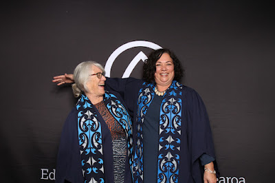 Photo from the TWoA Tāmaki Makaurau 2023 Graduations (Ceremony 5 @ 3pm), held at the Due Drop Events Centre, Manukau, Auckland, New Zealand on Thursday, 8 June, 2023. Photo: InstaBooth by KeyImagery Photography. Copyright: © Te Wānanga o Aotearoa.