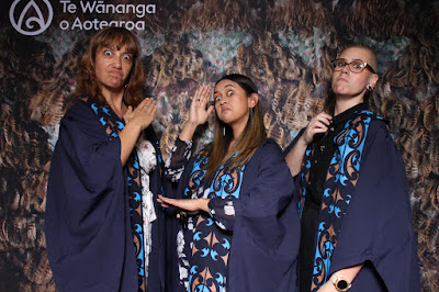 Booth photo from the TWoA Tainui 2021 Graduations (Thursday Afternoon - Ceremony 2), held at Elim Church, Te Rapa, Hamilton, New Zealand. Taken: Thursday 22 April 2021. Photo: InstaBooth / KeyImagery Photography. Copyright: © Te Wānanga o Aotearoa.