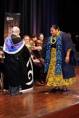 Photo from the TWoA Tāmaki Makaurau 2023 Graduations (Ceremony 2 @ 3pm), held at the Due Drop Events Centre, Manukau, Auckland, New Zealand on Wednesday, 7 June, 2023. Photo: Mike Walen / KeyImagery Photography. Copyright: © Te Wānanga o Aotearoa.