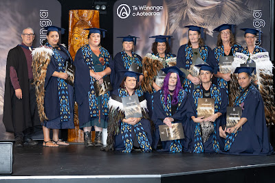 Photo from the TWoA Waiariki 2025 Graduation (Tauranga Moana), held at the Bethlehem Baptist Church in Tauranga, Bay of Plenty, New Zealand on Friday, 2 May, 2025. Photo by Alick Saunders for KeyImagery Photography. Copyright: © 2025 Te Wānanga o Aotearoa.
