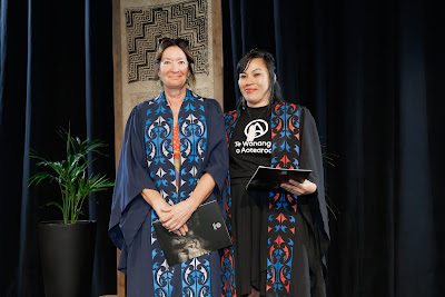 Photo from the TWoA Tainui 2024 Graduations (Ceremony 2 @ 2pm), held at the Claudelands Event Centre in Hamilton, Waikato, New Zealand on Tuesday, 23 April, 2024. Photo: Mike Walen / KeyImagery Photography. Copyright: © Te Wānanga o Aotearoa.