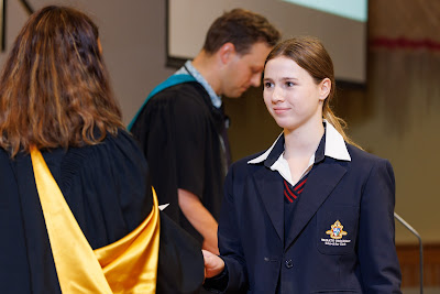 Photo from the Waikato Diocesan Junior Prize-giving 2022 event held at Waikato Diocesan School for Girls, Hamilton, New Zealand, on Tuesday, 13 December, 2022.  Photo: Mike Walen / KeyImagery Photography. Copyright © Waikato Diocesan School for Girls.