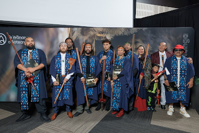 Photo from the TWoA Tainui 2024 Graduations (Ceremony 2 @ 2pm), held at the Claudelands Event Centre in Hamilton, Waikato, New Zealand on Tuesday, 23 April, 2024. Photo: Mike Walen / KeyImagery Photography. Copyright: © Te Wānanga o Aotearoa.