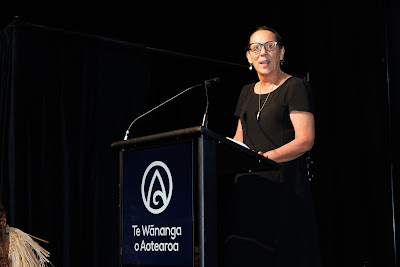 Photo from the TWoA Tainui 2025 Graduations (Ceremony 1 @ 10am) held at Claudelands Event Centre in Hamilton, Waikato, New Zealand on Tuesday, 29 April, 2025. Photography by Mike Walen / KeyImagery Photography. Copyright: © 2025 Te Wānanga o Aotearoa.