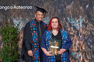 Photo from the TWoA Waiariki 2021 Graduations (Kawarau), held at Rautahi Marae117 Onslow Street, Bay of Plenty, New Zealand. Taken: Friday 21 May 2021. Photo: Alick Saunders for KeyImagery Photography. Copyright: © Te Wananga o Aotearoa.