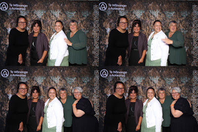 Booth photo from the TWoA Whirikoka 2023 Graduation (Gisborne), held at the War Memorial Theatre, Gisborne, East Coast, New Zealand on Wednesday 5 April, 2023. Photo: InstaBooth by KeyImagery Photography. Copyright: © Te Wānanga o Aotearoa.