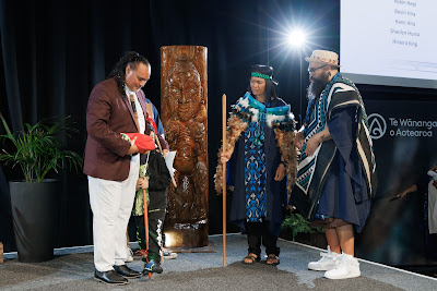 Photo from the TWoA Tainui 2024 Graduations (Ceremony 2 @ 2pm), held at the Claudelands Event Centre in Hamilton, Waikato, New Zealand on Tuesday, 23 April, 2024. Photo: Mike Walen / KeyImagery Photography. Copyright: © Te Wānanga o Aotearoa.
