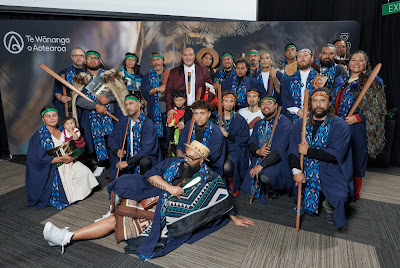 Photo from the TWoA Tainui 2024 Graduations (Ceremony 2 @ 2pm), held at the Claudelands Event Centre in Hamilton, Waikato, New Zealand on Tuesday, 23 April, 2024. Photo: Mike Walen / KeyImagery Photography. Copyright: © Te Wānanga o Aotearoa.