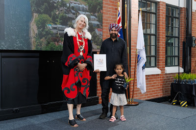 Photo from the HCC NZ Citizenship Ceremony (Afternoon) held in The Atrium, Wintec/Te Pukenga, Hamilton, Waikato, New Zealand at 3:30pm on Monday, 12 February, 2024. Photo: Mike Walen / KeyImagery Photography. Copyright: © Hamilton City Council.